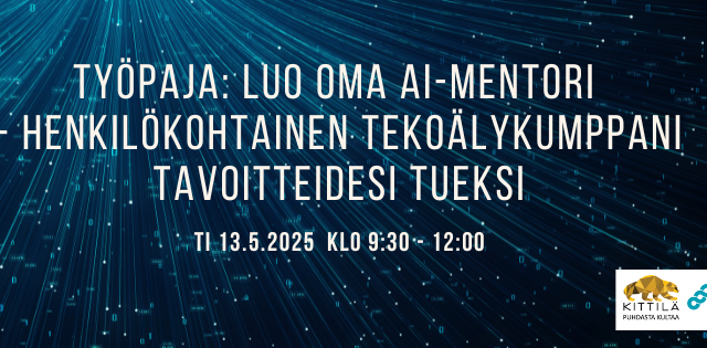 Tapahtumamainos oma AI-mentori