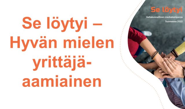 Kutsu Se löytyi -hyvän mielen yrittäjäaamiaiselle Levillä