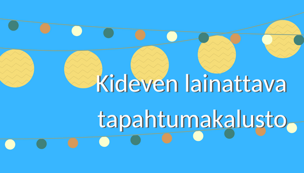 Lainattava tapahtumakalusto 2023