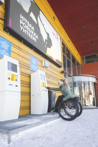 Esteettomyys palvelut kuva Kittilän kunta Timo Veijalainen