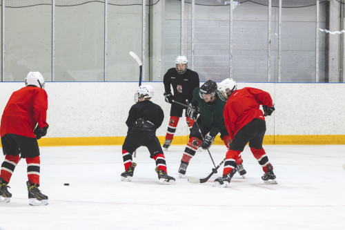 Jaakiekko pelia kuva Kittilän kunta Timo Veijalainen