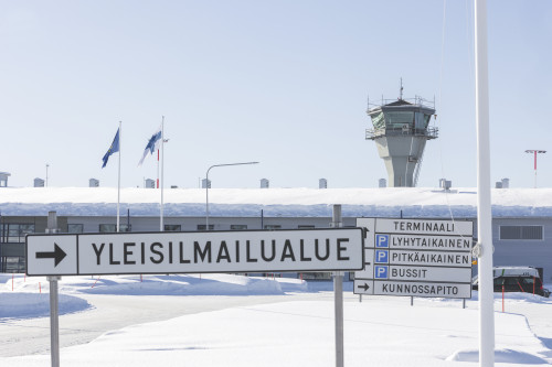 Kittilan lentoasema yleisilmailualue kuva Kittilan kunta Timo Veijalainen print