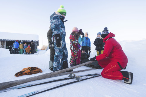 Partiolaiset ensiapuharjoitus 3 kuva Kittilän kunta Timo Veijalainen