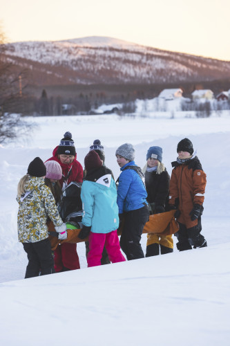 Partiolaiset ensiapuharjoitus 4 kuva Kittilän kunta Timo Veijalainen