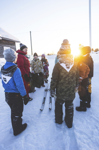Partiolaiset ensiapuharjoitus 6 kuva Kittilän kunta Timo Veijalainen