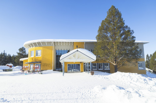 Sirka koulu kuva Kittilan kunta Timo Veijalainen print