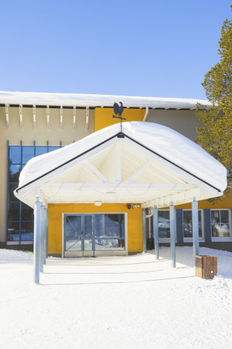 Sirka koulu sisaankaynti kuva Kittilan kunta Timo Veijalainen print