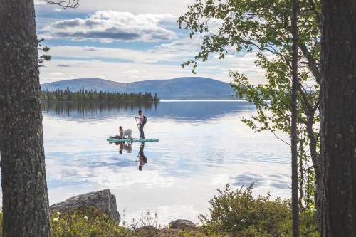 Sup lautailijat Pallasjärvellä, Kittilä