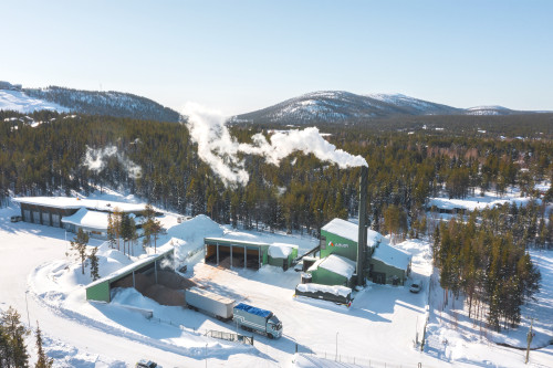 Adven Levin lampolaitos hakerekka ilmakuva Kittilan kunta Timo Veijalainen web