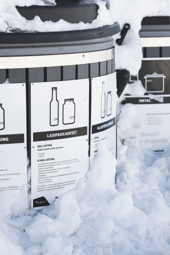 Kierratys lasipakkaukset kuva Kittilän kunta Timo Veijalainen web
