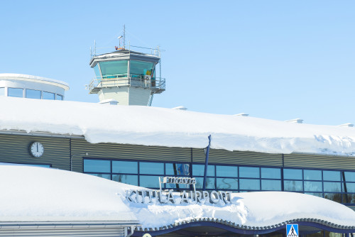 Kittilan lentokenttä lentotorni kuva Kittilan kunta Timo Veijalainen web