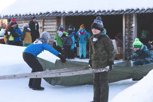 Partiolaiset ensiapuharjoitus 1 kuva Kittilän kunta Timo Veijalainen web