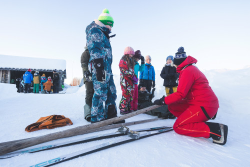 Partiolaiset ensiapuharjoitus 3 kuva Kittilän kunta Timo Veijalainen web