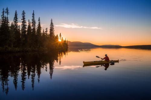 Melontaretki, Kittilä elokuu 2015 Kayaking, Kittilä Finland august 2015