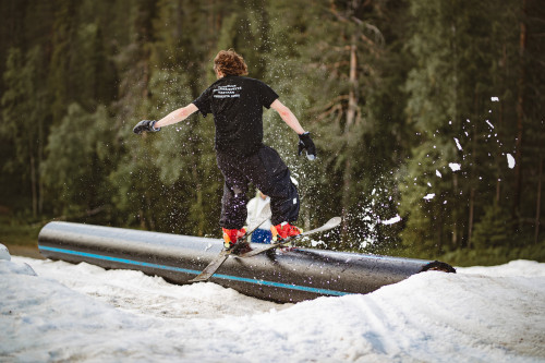 lumilautailija parkissa levi kittilan kunta kuva marko vasara web