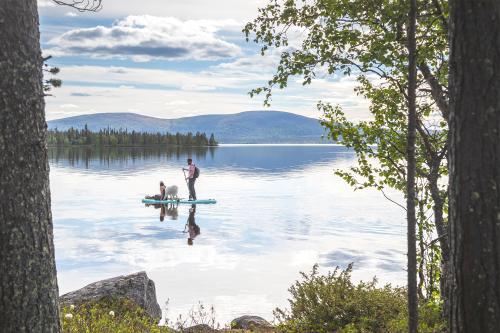 Sup lautailijat Pallasjärvellä, Kittilä